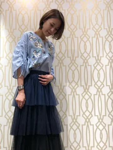 GRACE CONTINENTAL 亀田 未希 コーディネート画像