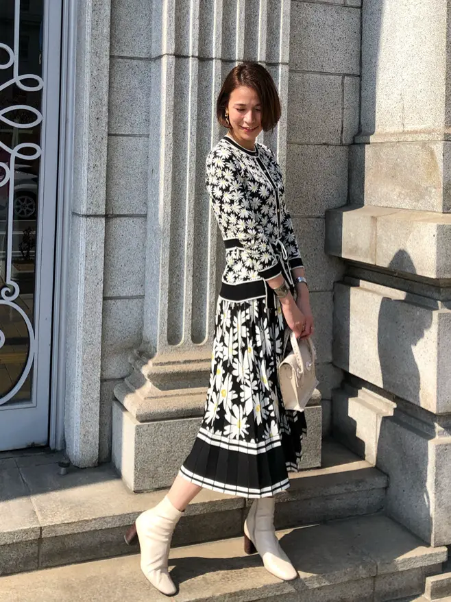 GRACE CONTINENTAL 亀田 未希 コーディネート画像