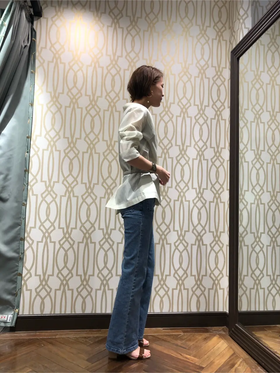 GRACE CONTINENTAL 亀田 未希 コーディネート画像