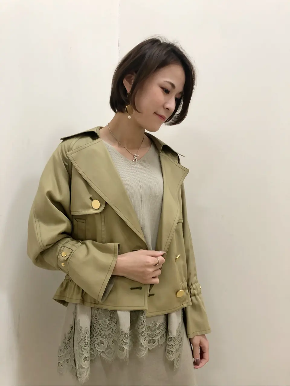 GRACE CONTINENTAL 亀田 未希 コーディネート画像