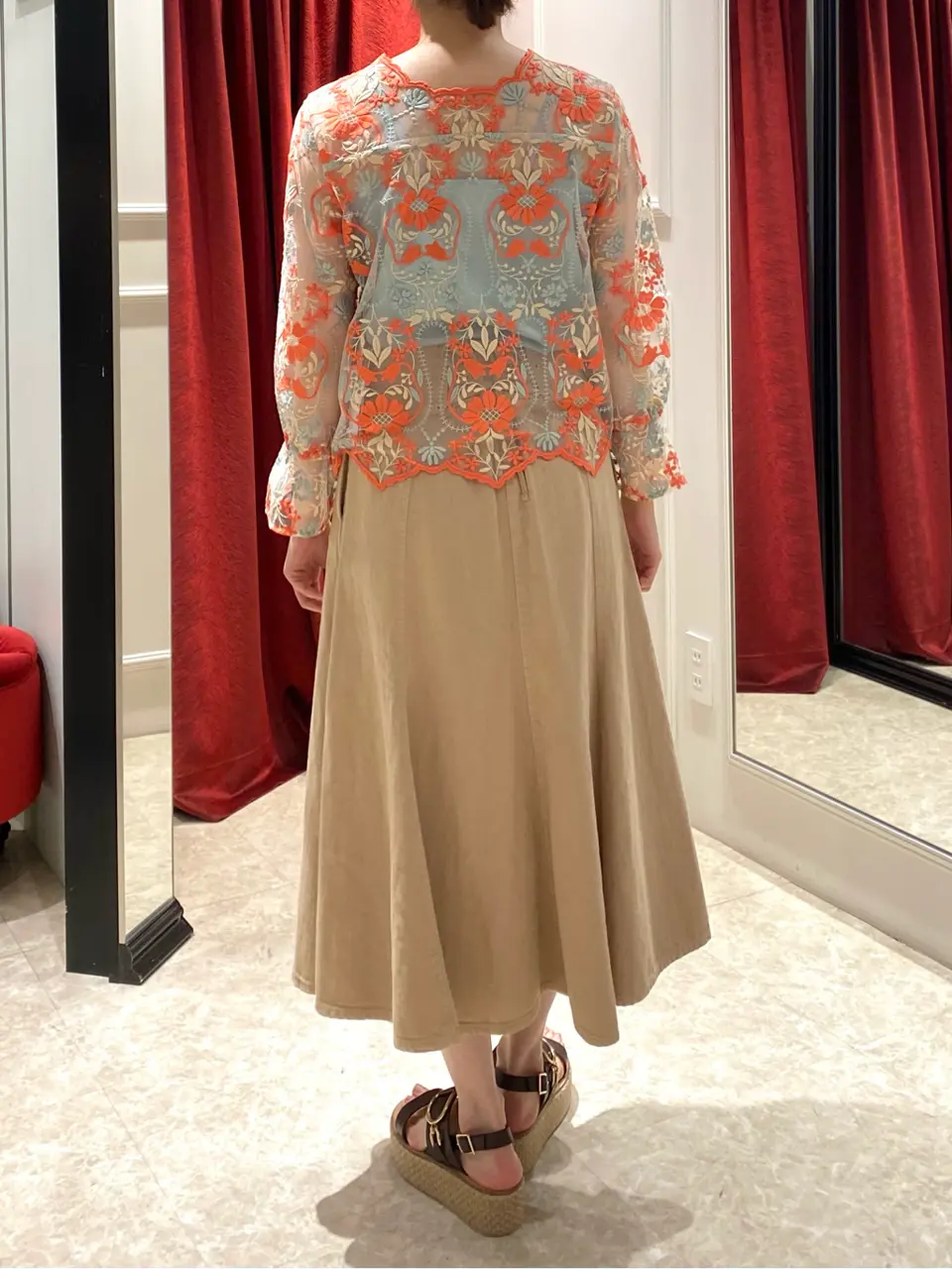 GRACE CONTINENTAL Abe コーディネート画像