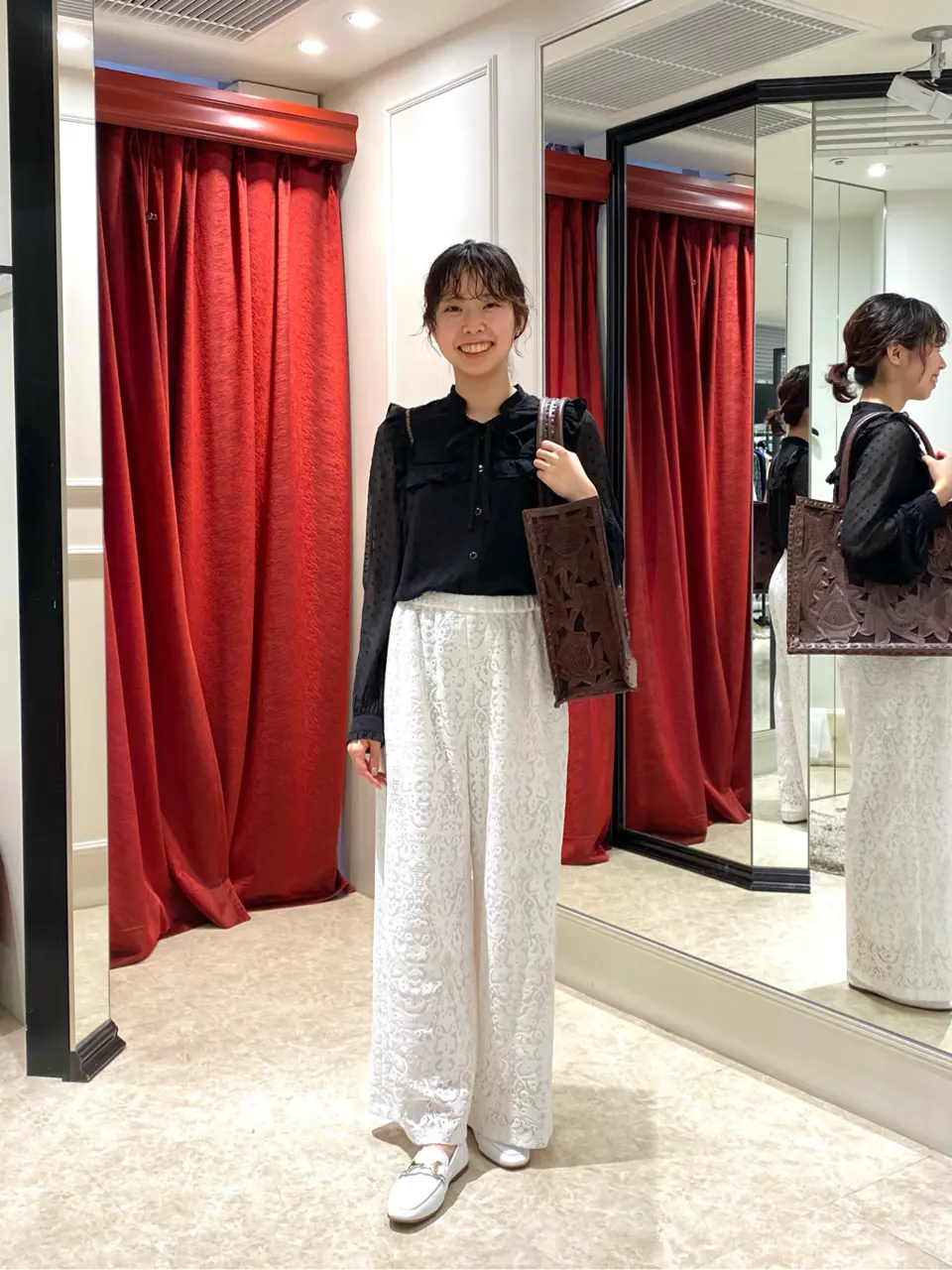 GRACE CONTINENTAL Abe コーディネート画像