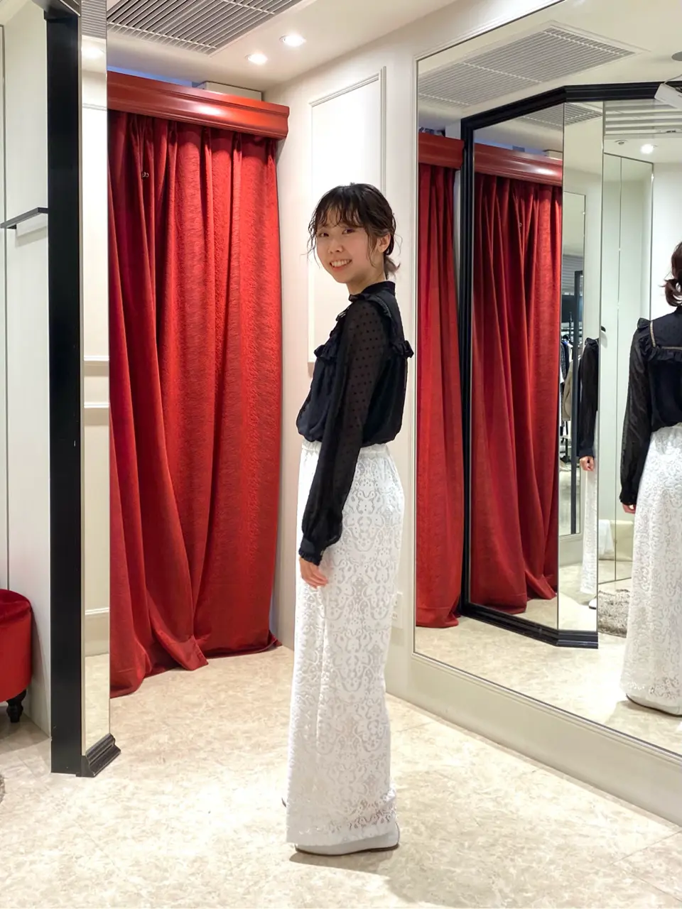 GRACE CONTINENTAL Abe コーディネート画像