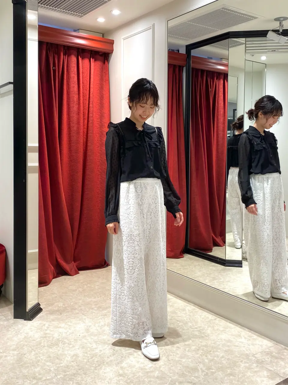 GRACE CONTINENTAL Abe コーディネート画像