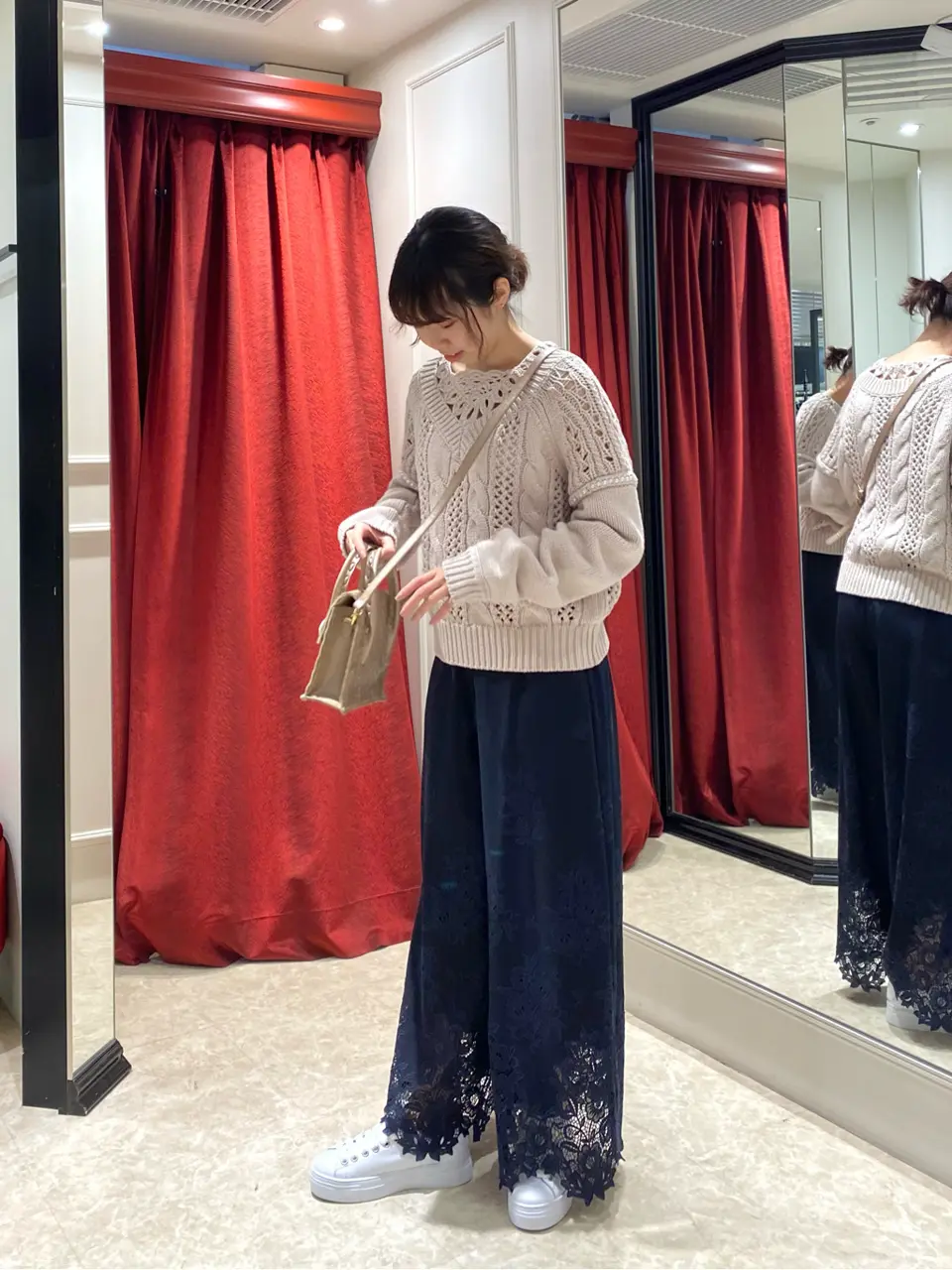 GRACE CONTINENTAL Abe コーディネート画像