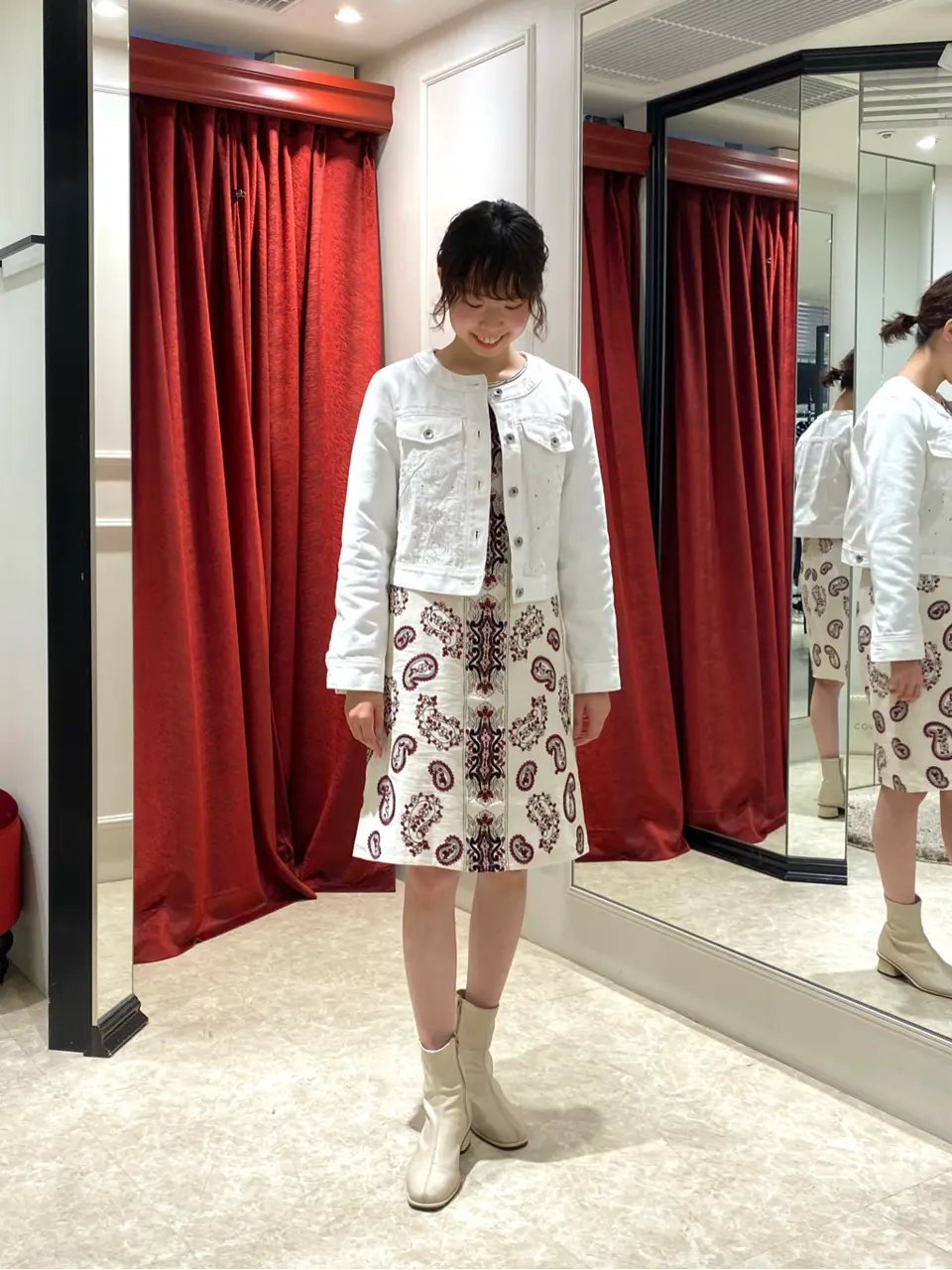 GRACE CONTINENTAL Abe コーディネート画像