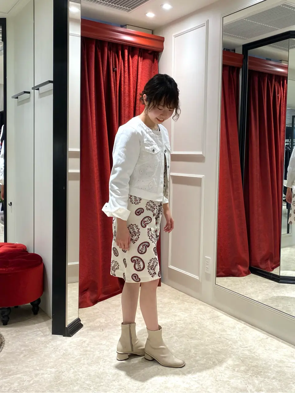 GRACE CONTINENTAL Abe コーディネート画像