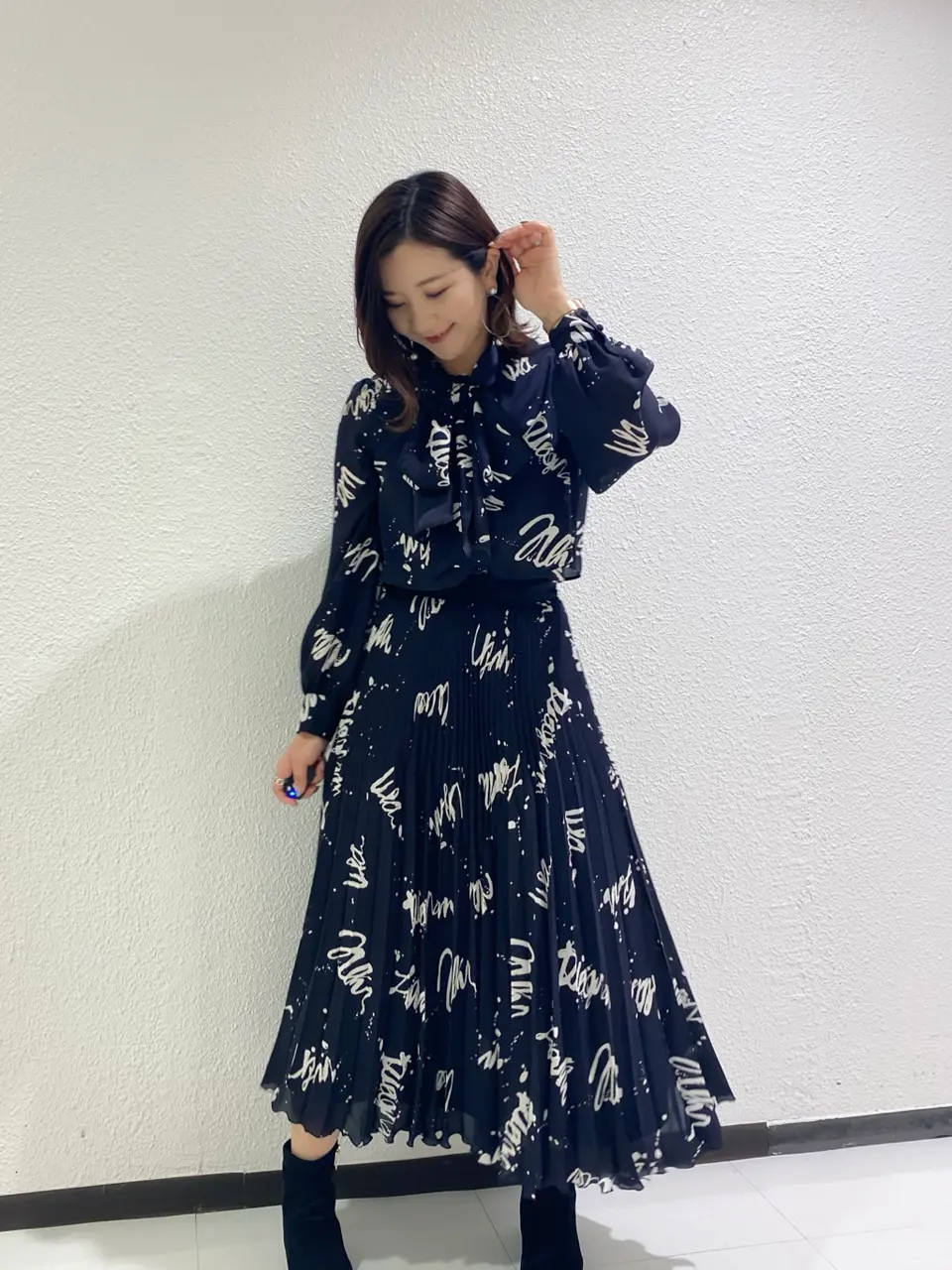 GRACE CONTINENTAL MOMOKO コーディネート画像