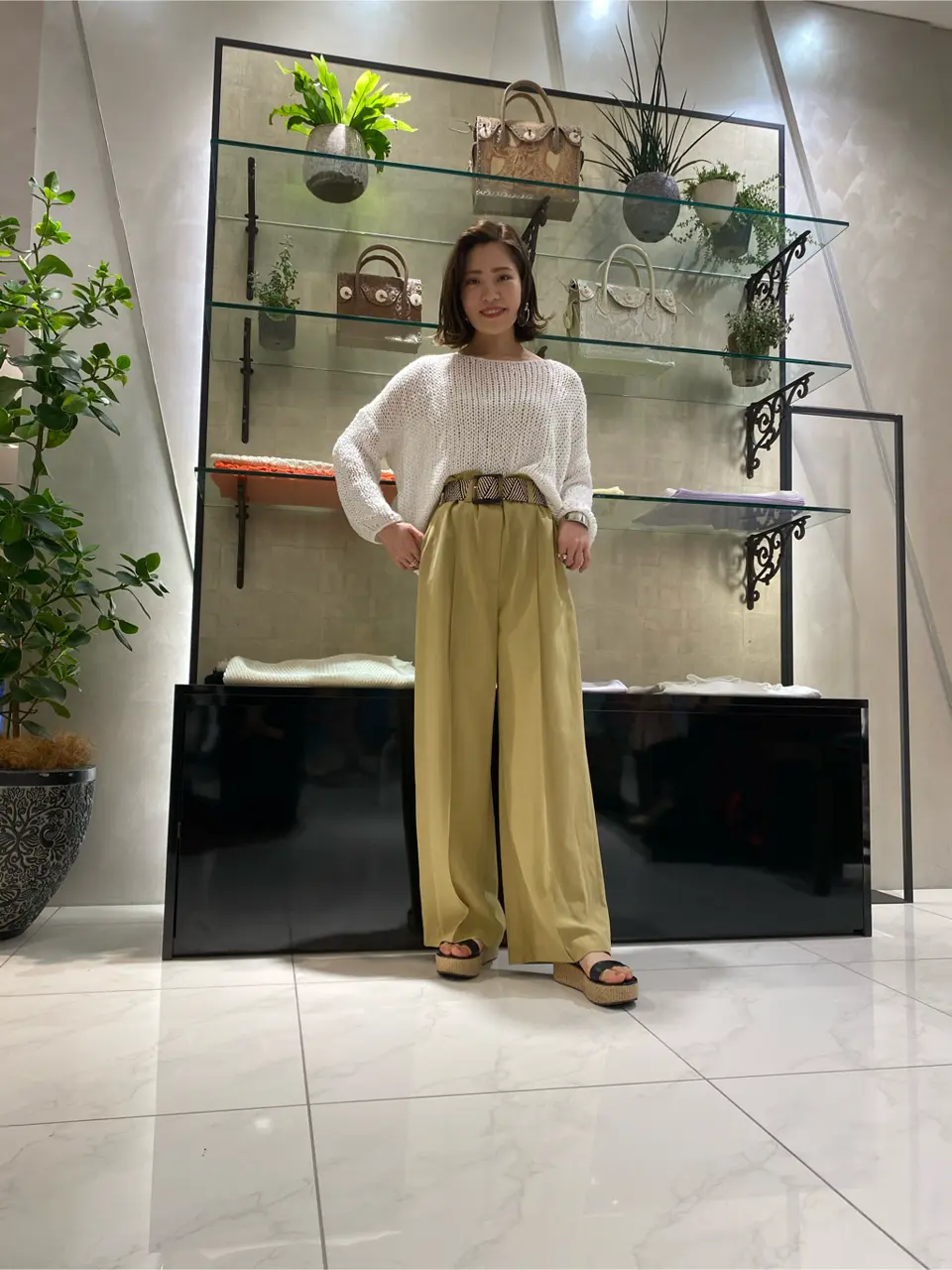 GRACE CONTINENTAL miyata コーディネート画像