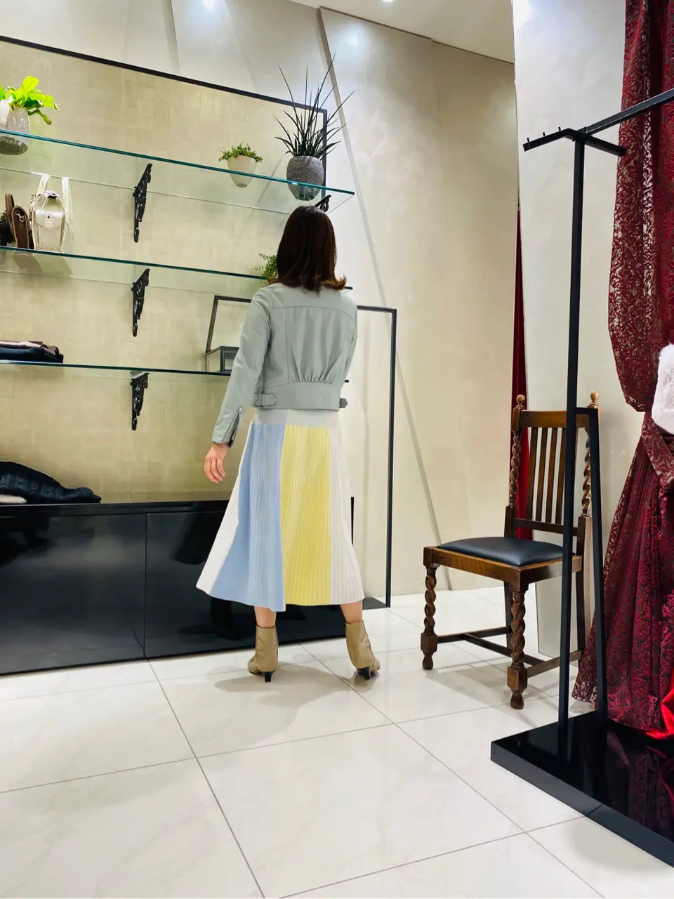 GRACE CONTINENTAL miyata コーディネート画像