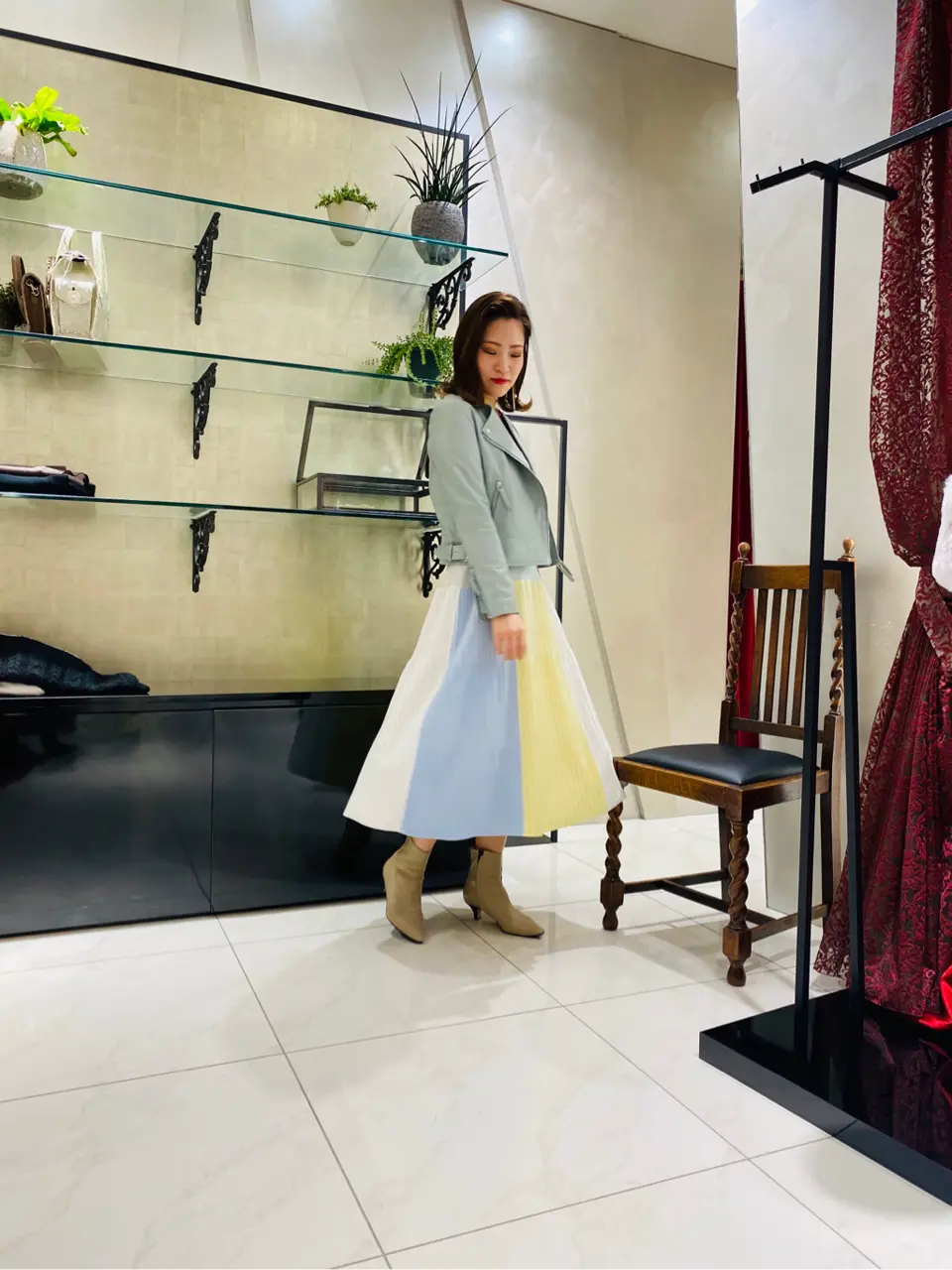 GRACE CONTINENTAL miyata コーディネート画像