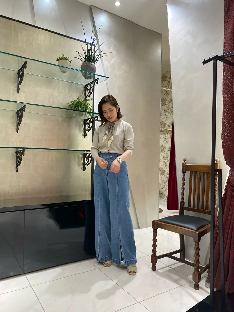 GRACE CONTINENTAL miyata コーディネート画像