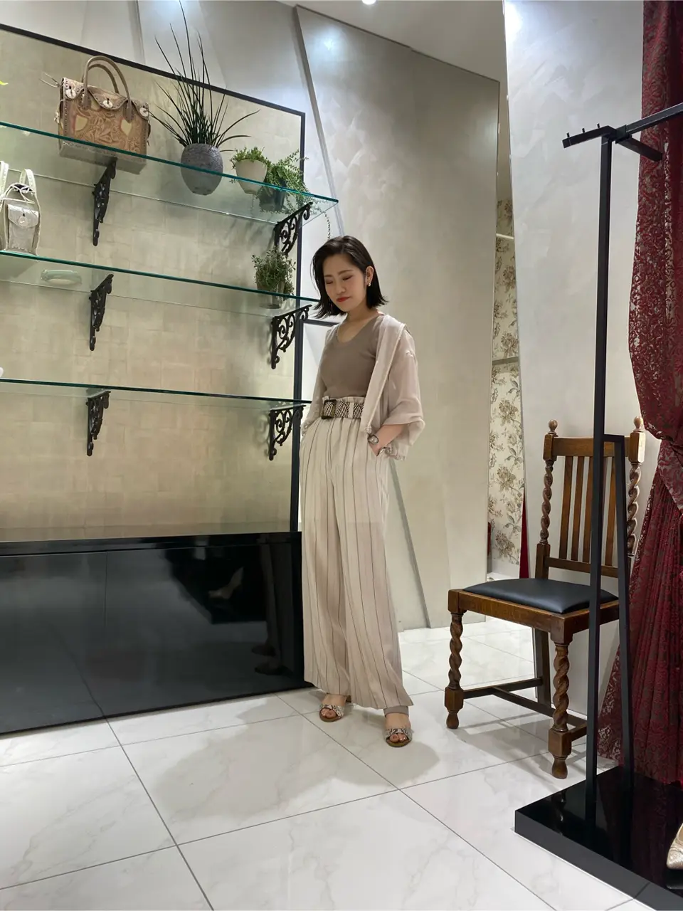 GRACE CONTINENTAL miyata コーディネート画像