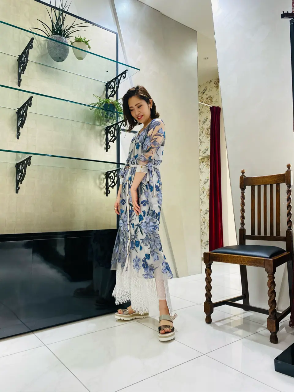 GRACE CONTINENTAL miyata コーディネート画像