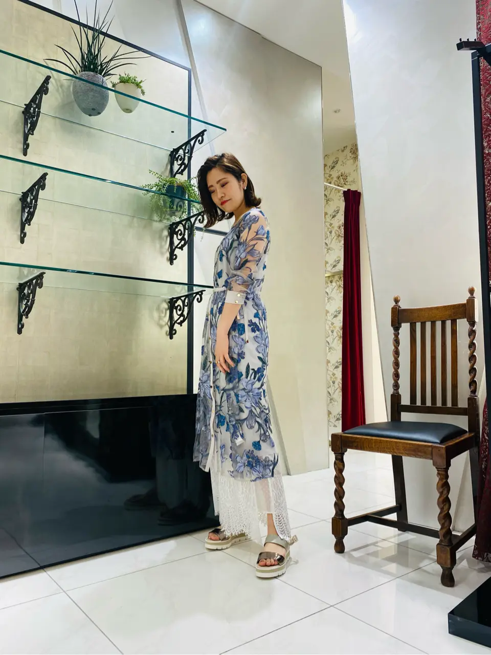 GRACE CONTINENTAL miyata コーディネート画像