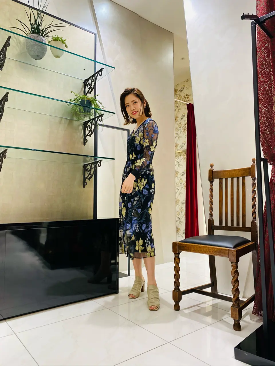 GRACE CONTINENTAL miyata コーディネート画像