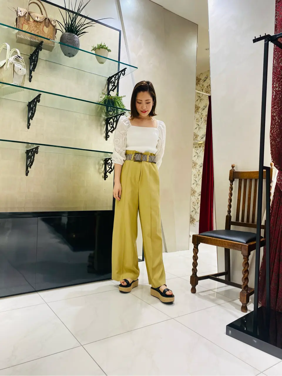 GRACE CONTINENTAL miyata コーディネート画像