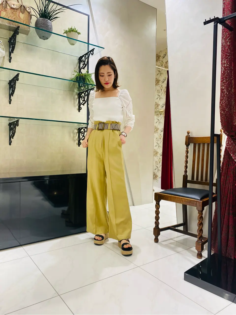 GRACE CONTINENTAL miyata コーディネート画像