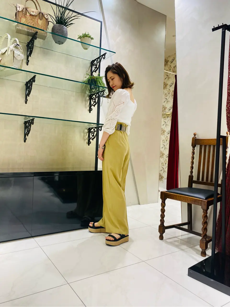 GRACE CONTINENTAL miyata コーディネート画像