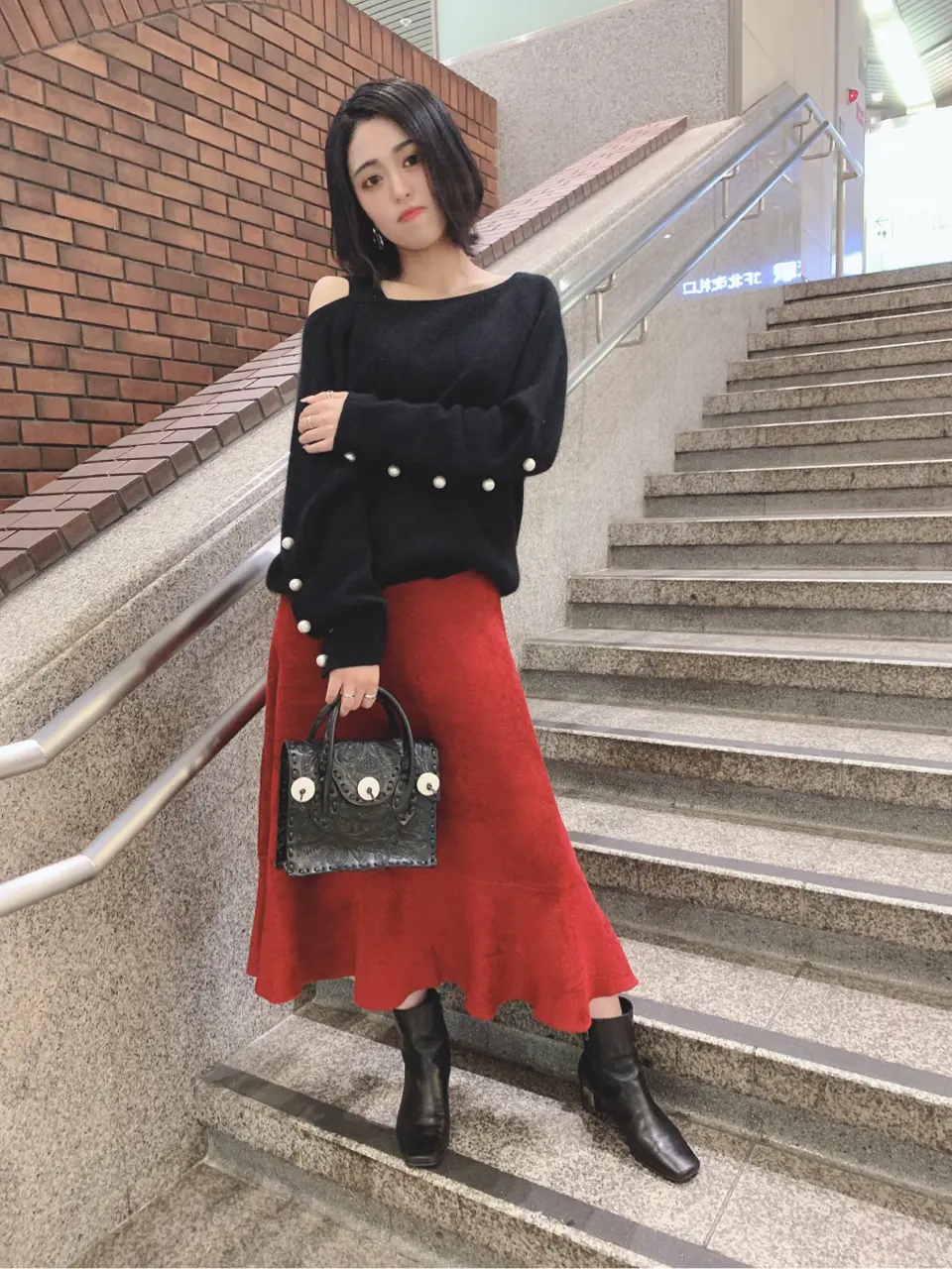 GRACE CONTINENTAL yoshi コーディネート画像