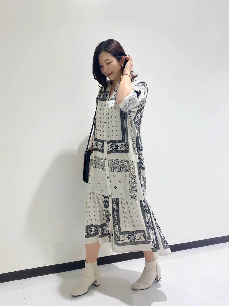 GRACE CONTINENTAL MOMOKO コーディネート画像