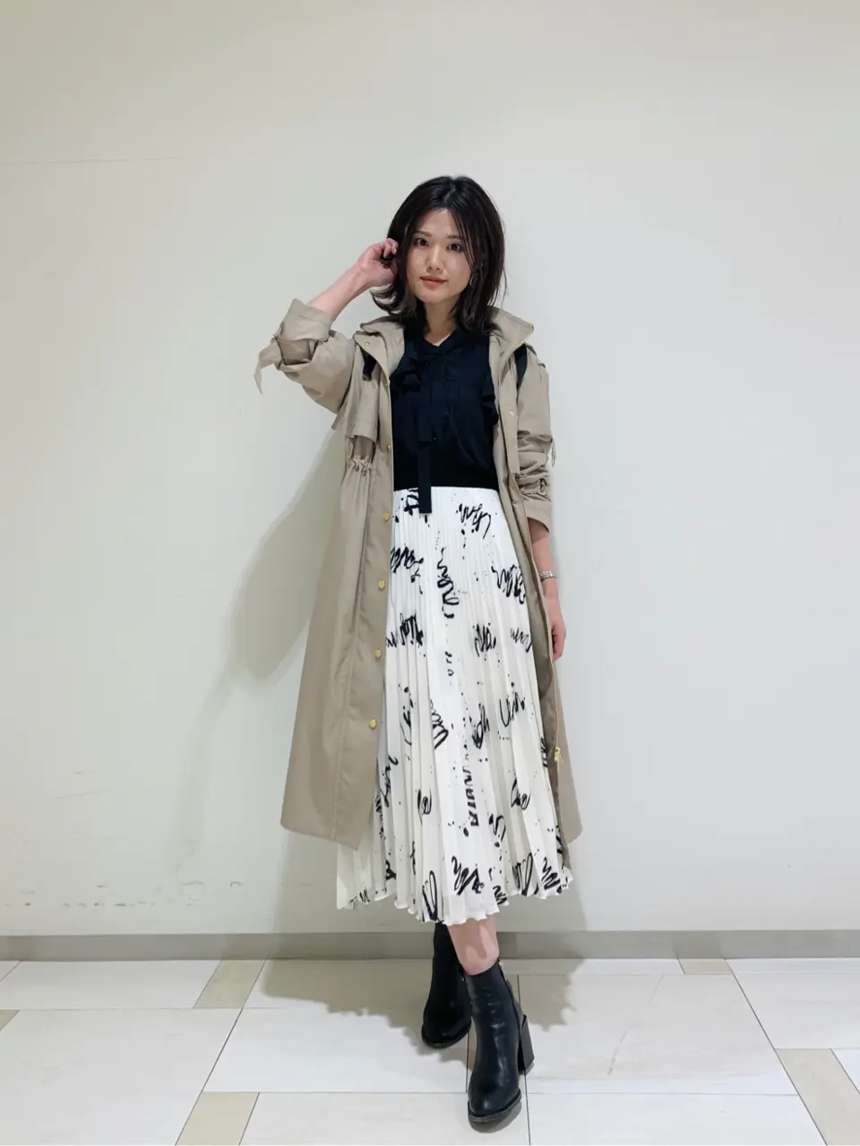 GRACE CONTINENTAL A.Kameyama コーディネート画像