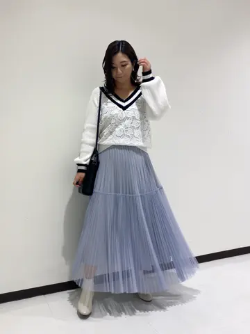 GRACE CONTINENTAL MOMOKO コーディネート画像