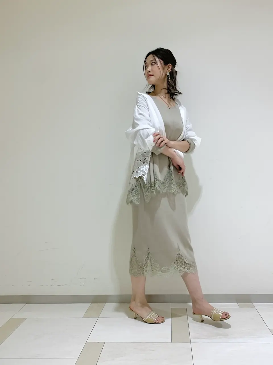 GRACE CONTINENTAL A.Kameyama コーディネート画像