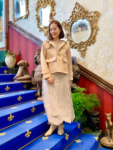 GRACE CONTINENTAL 小笠原　春菜 コーディネート画像