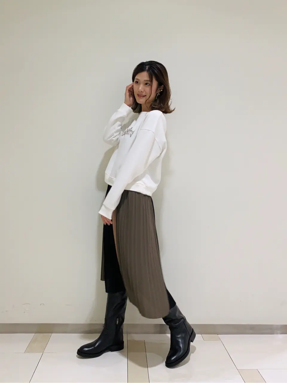 GRACE CONTINENTAL A.Kameyama コーディネート画像