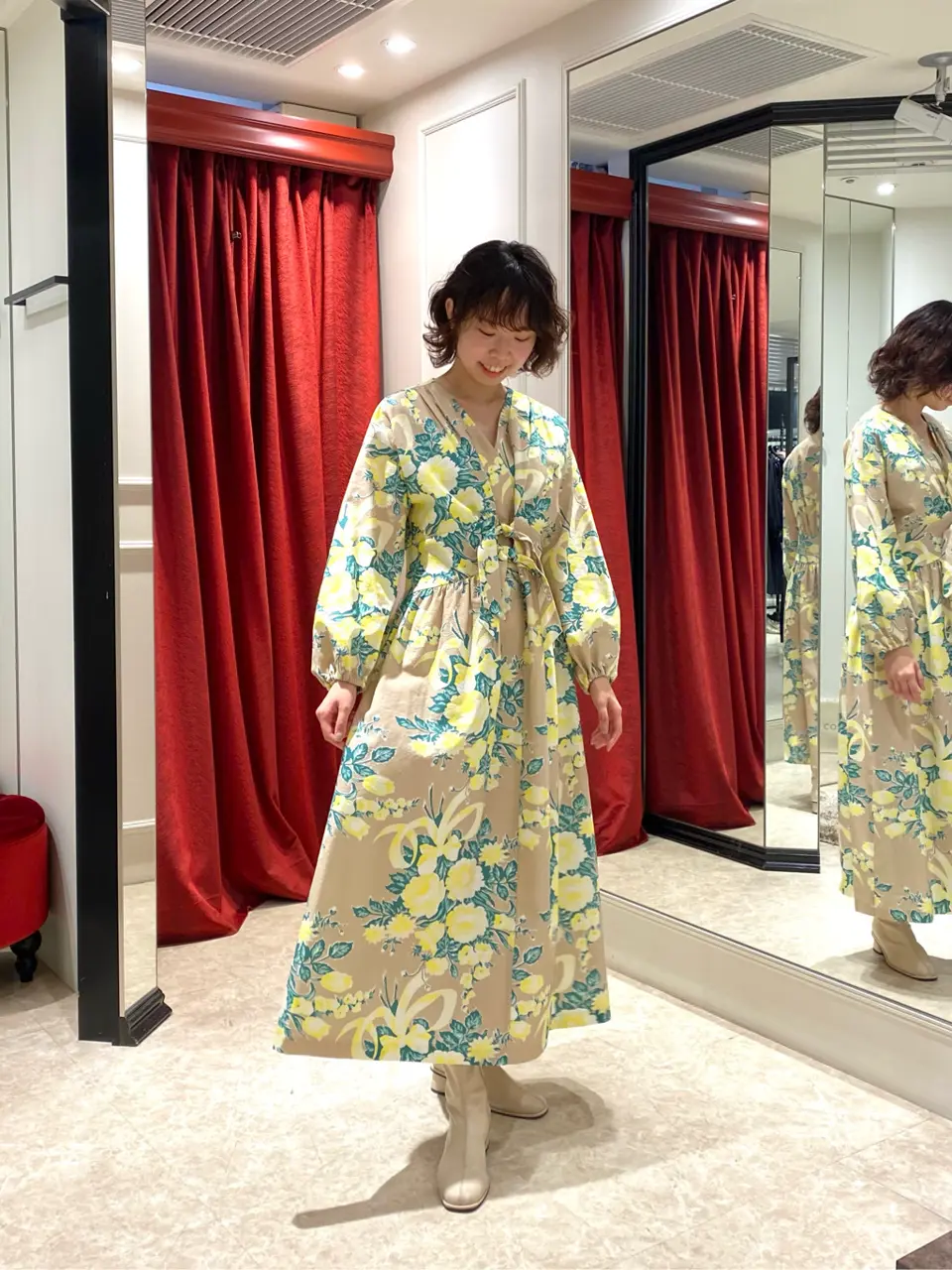 GRACE CONTINENTAL Abe コーディネート画像