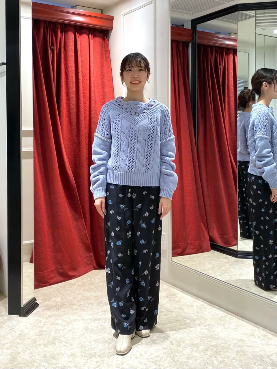 GRACE CONTINENTAL Abe コーディネート画像