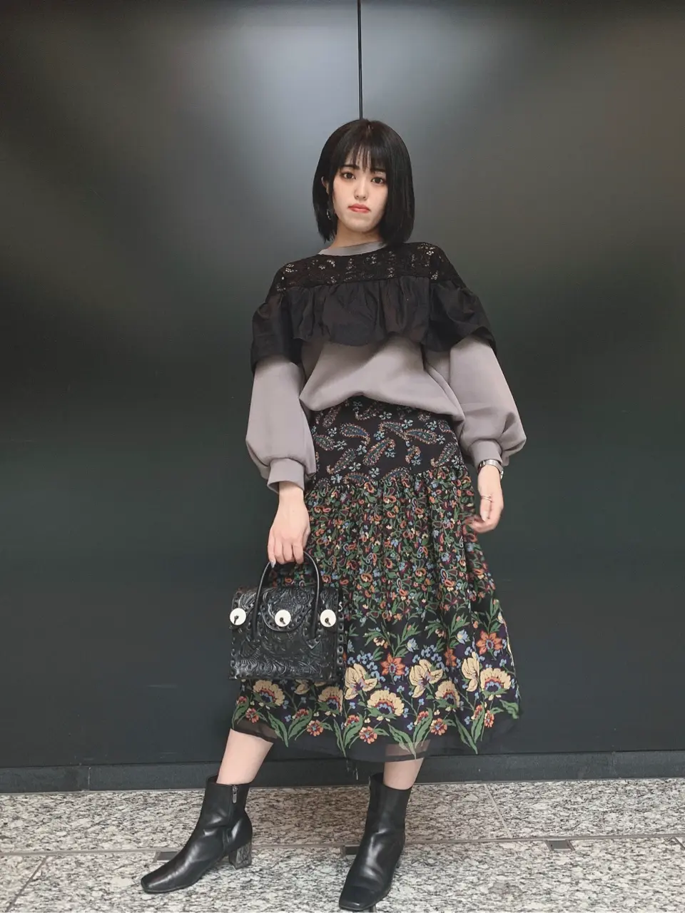 GRACE CONTINENTAL yoshi コーディネート画像