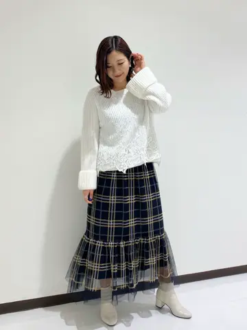 GRACE CONTINENTAL MOMOKO コーディネート画像