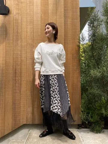 GRACE CONTINENTAL A.FUKUDA コーディネート画像