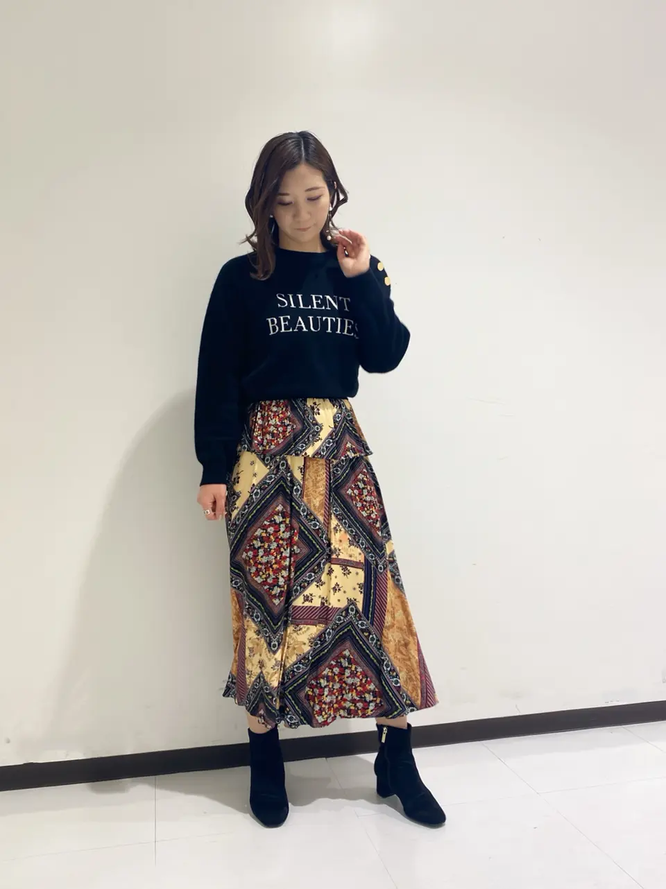 GRACE CONTINENTAL MOMOKO コーディネート画像