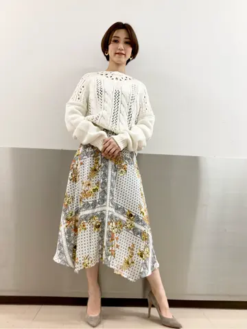 GRACE CONTINENTAL A.FUKUDA コーディネート画像