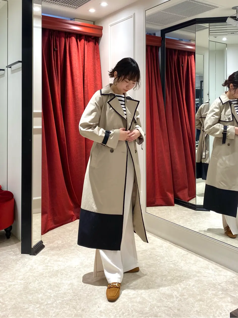 GRACE CONTINENTAL Abe コーディネート画像