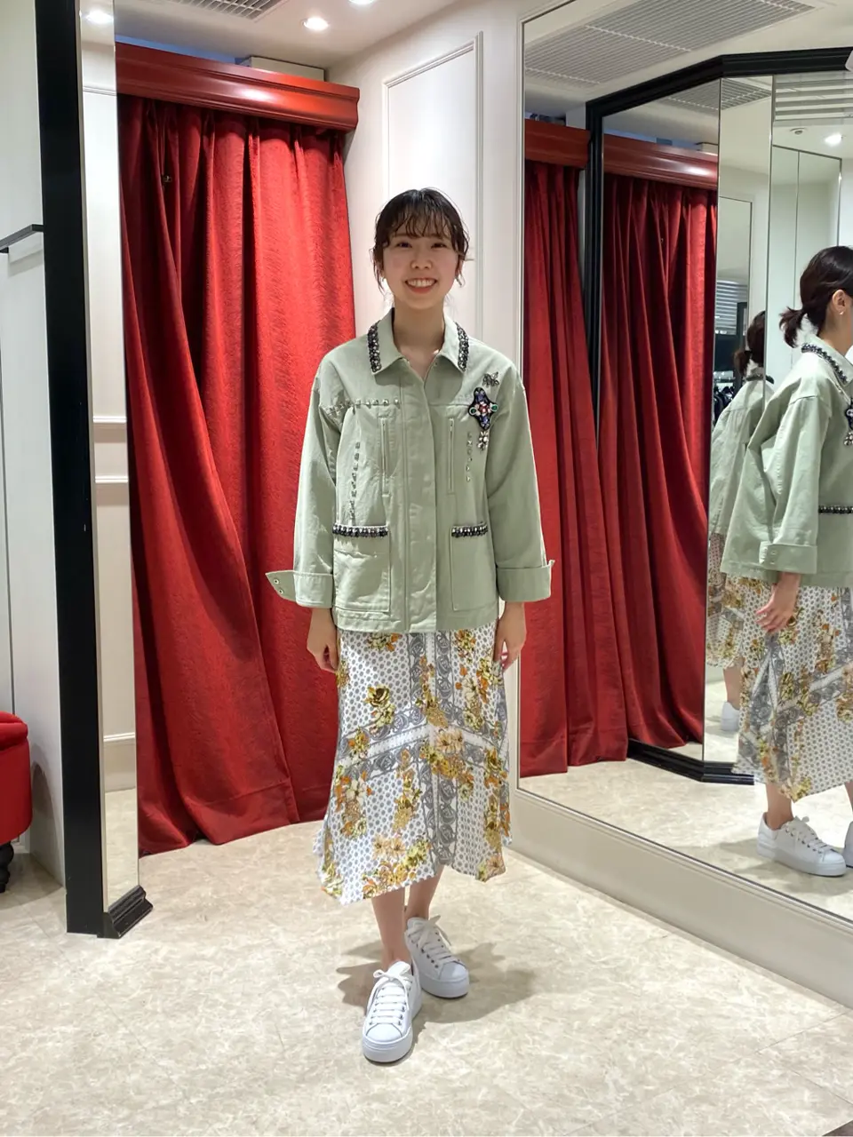 GRACE CONTINENTAL Abe コーディネート画像