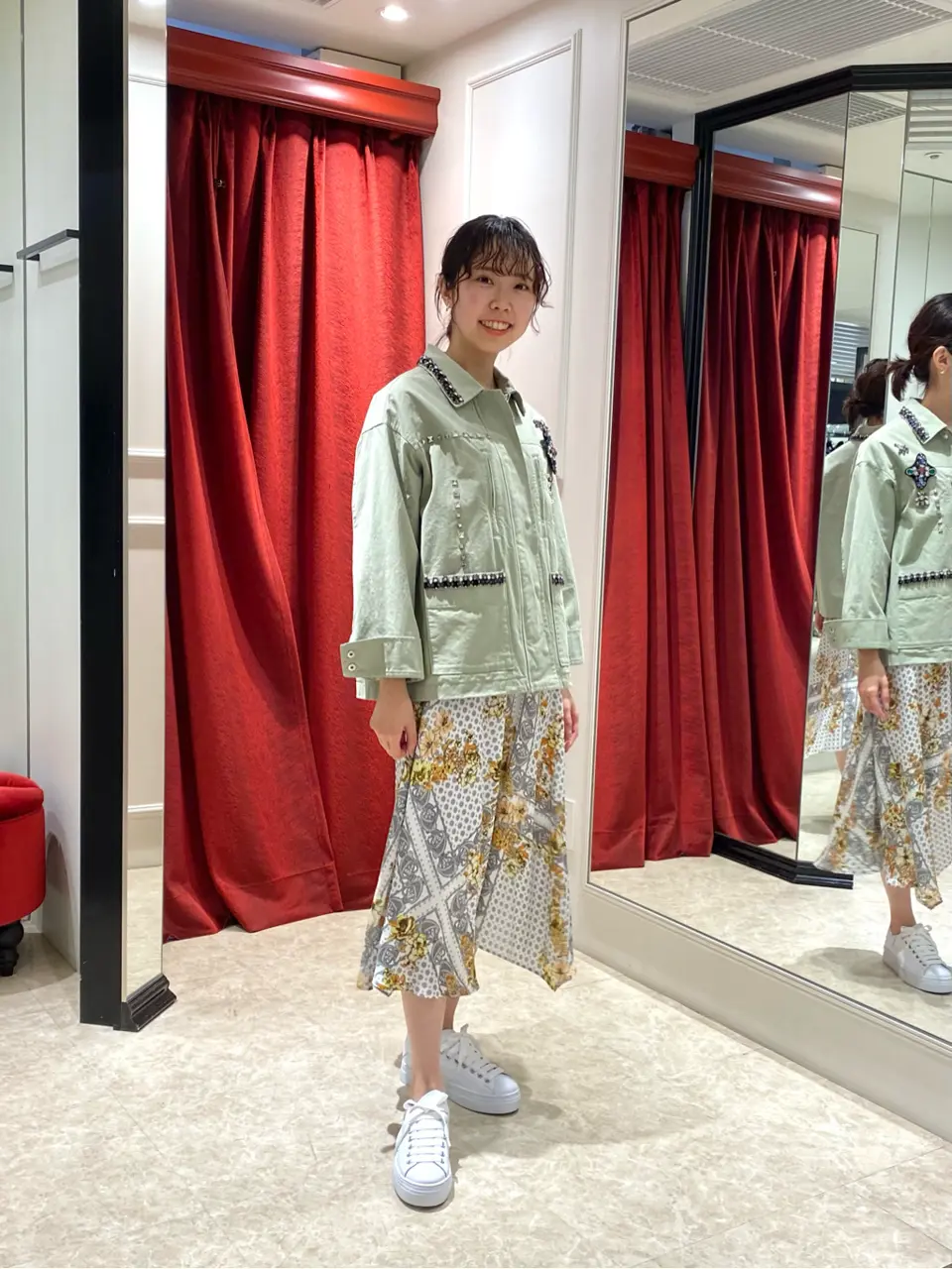 GRACE CONTINENTAL Abe コーディネート画像