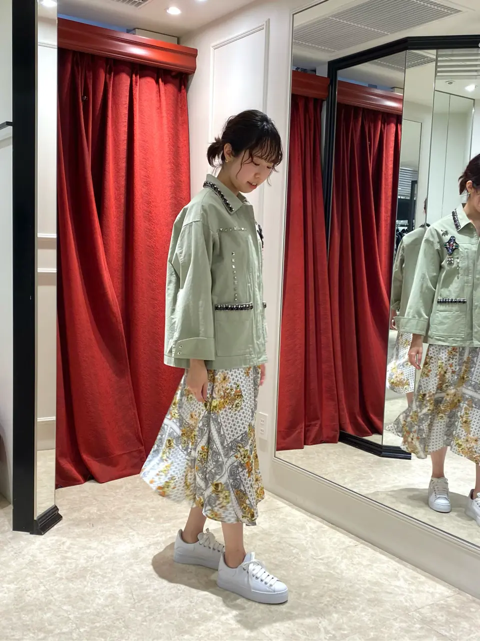 GRACE CONTINENTAL Abe コーディネート画像