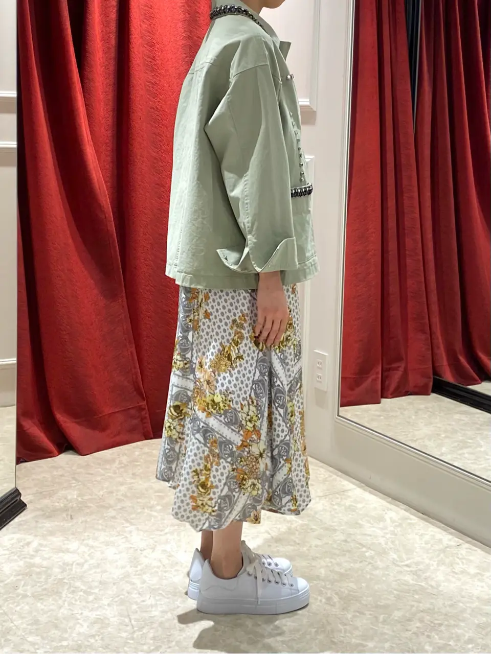 GRACE CONTINENTAL Abe コーディネート画像