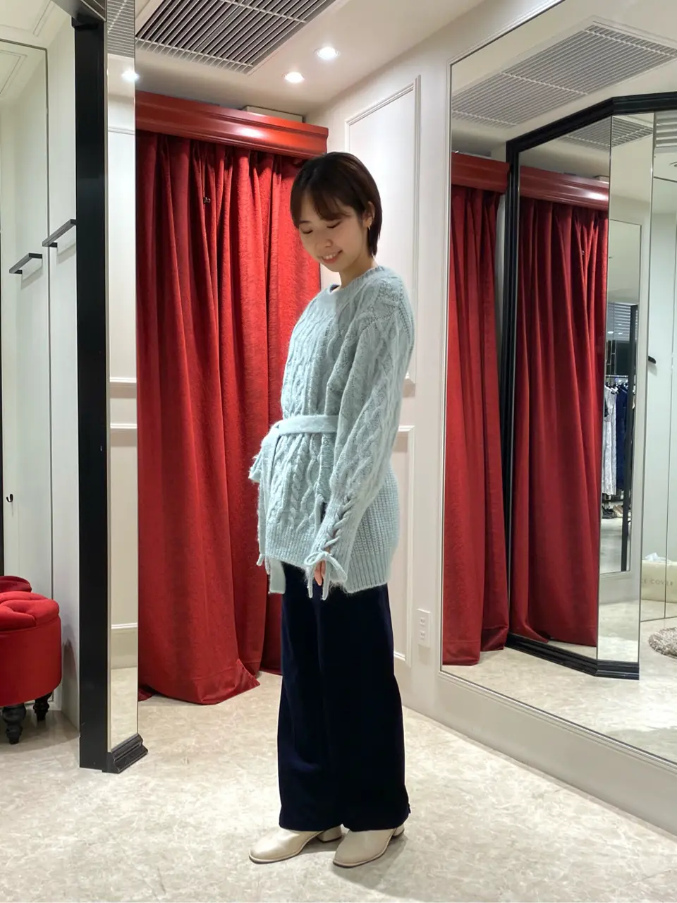 GRACE CONTINENTAL Abe コーディネート画像