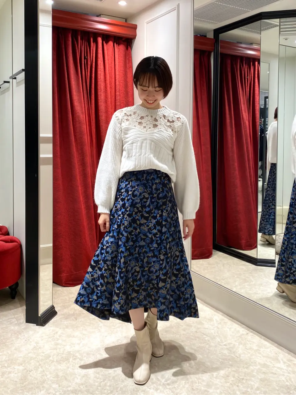 GRACE CONTINENTAL Abe コーディネート画像