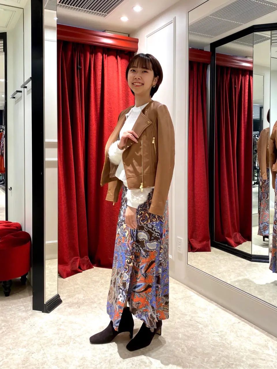 GRACE CONTINENTAL Abe コーディネート画像