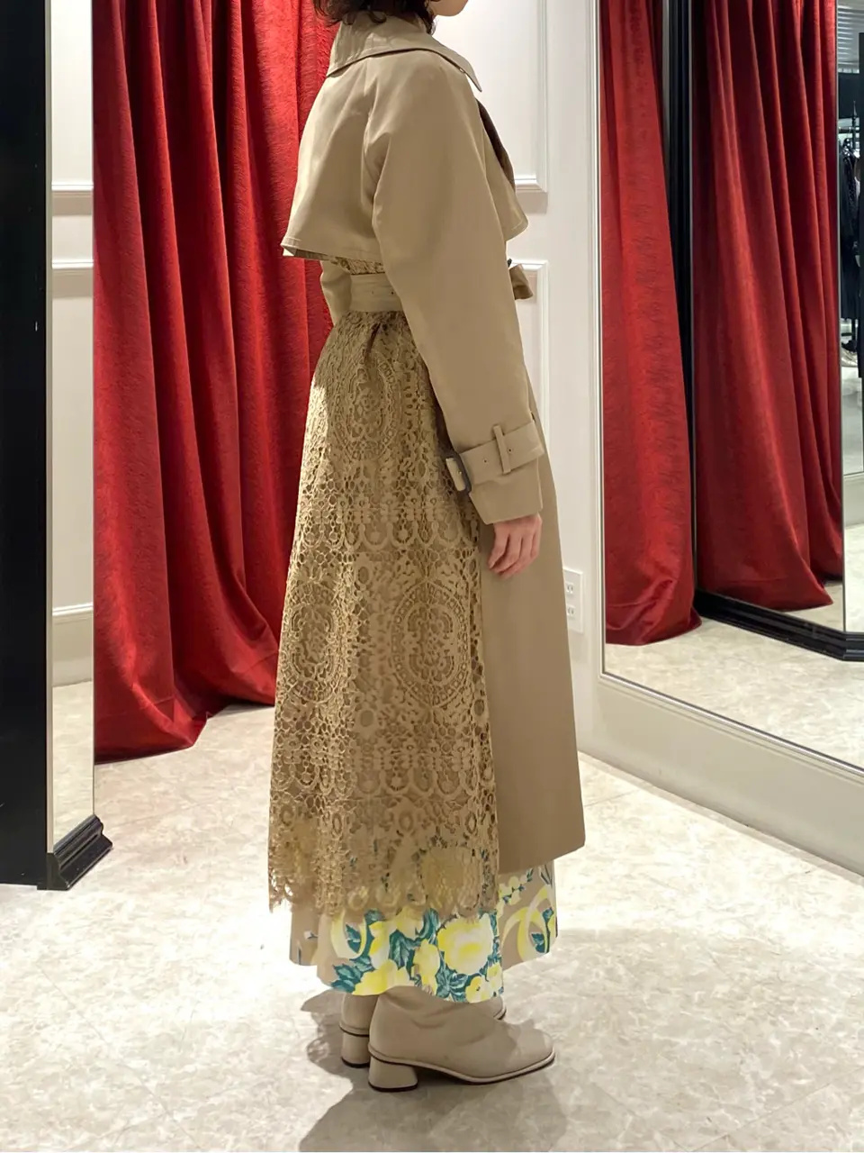 GRACE CONTINENTAL Abe コーディネート画像