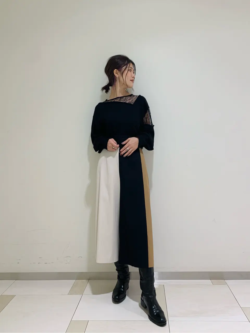 GRACE CONTINENTAL A.Kameyama コーディネート画像