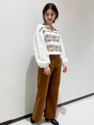 GRACE CONTINENTAL A.FUKUDA コーディネート画像