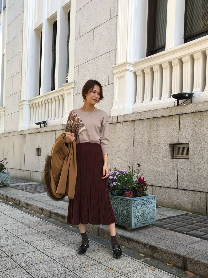 GRACE CONTINENTAL 亀田 未希 コーディネート画像