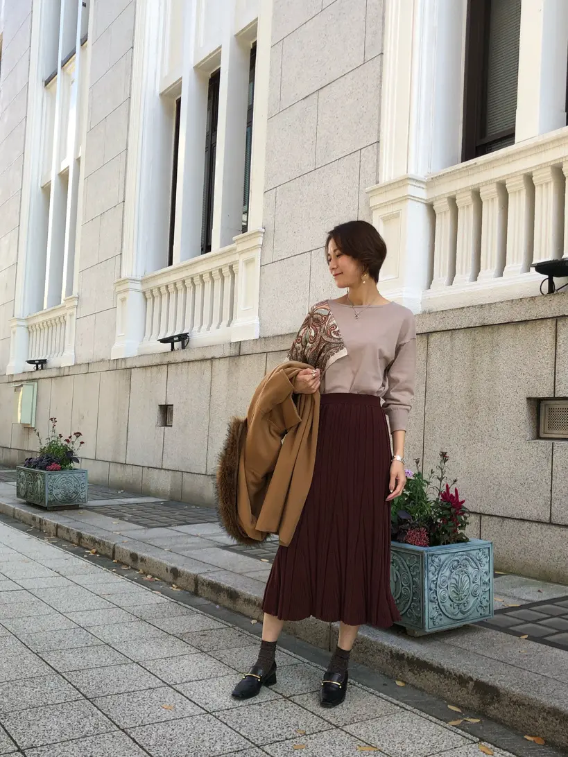 GRACE CONTINENTAL 亀田 未希 コーディネート画像